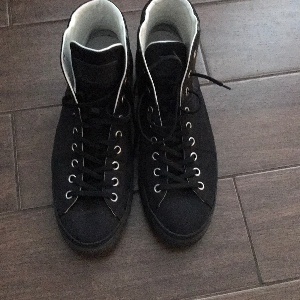 Black Louis Vuitton sneakers